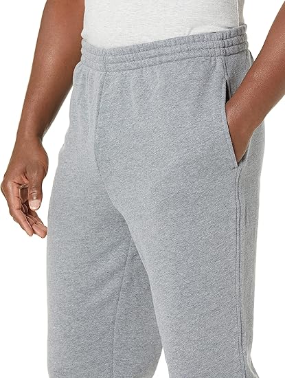 Essentials Sweatpants for Men, Fleece, Closed Bottom (Available in Big and Tall)